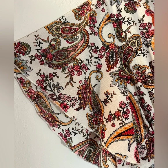 NWT! Bailey Blue Paisley Print Maxi Dress - Picture 5 of 9